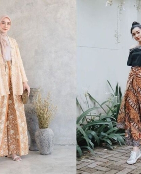 Inspirasi Baju Kondangan Pakai Celana, Bisa untuk Acara Buka Puasa Juga
